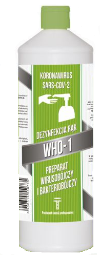 Płyn do dezynfekcji rąk WHO-1 - 1L