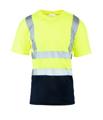 T-shirt ostrzegawczy FLASH bawełna