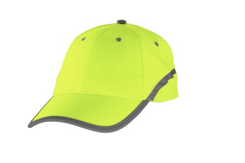 Czapka ostrzegawcza Flash- żółta regulowana