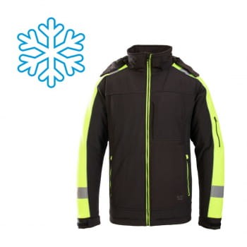 SOFTSHELL ICEPLANY ODBLASKOWY KURTKA BENEFIT RIVAL 