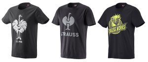 Zestaw t-shirtów Strauss  z nadrukiem Premium