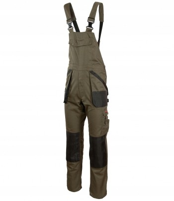 Spodnie ogrodniczki robocze Practical Khaki